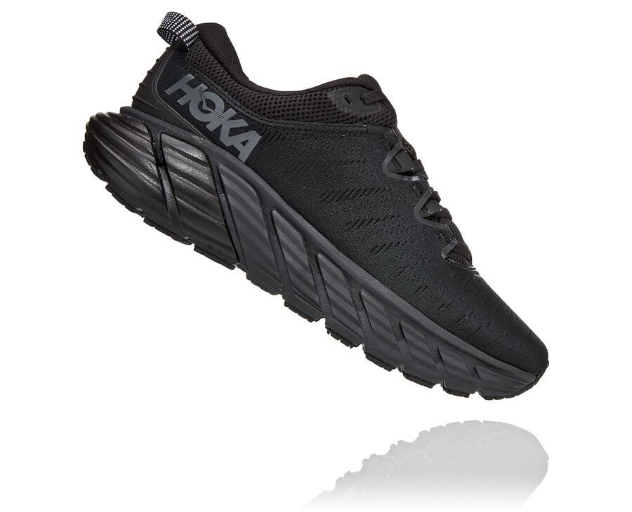 Hoka One One Tenisky Damske Čierne - Gaviota 3 - 10397-IVLM